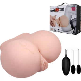 BAILE CRAZY BULL VAGINA AND ANAL мастурбатор вагина-анус с вибрацией