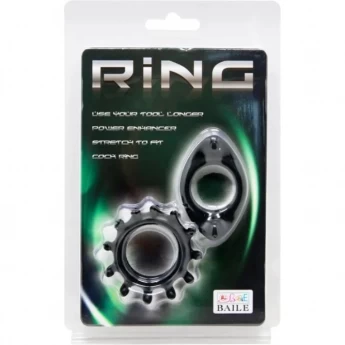 BAILE RING набор эрекционных колец рельефной формы